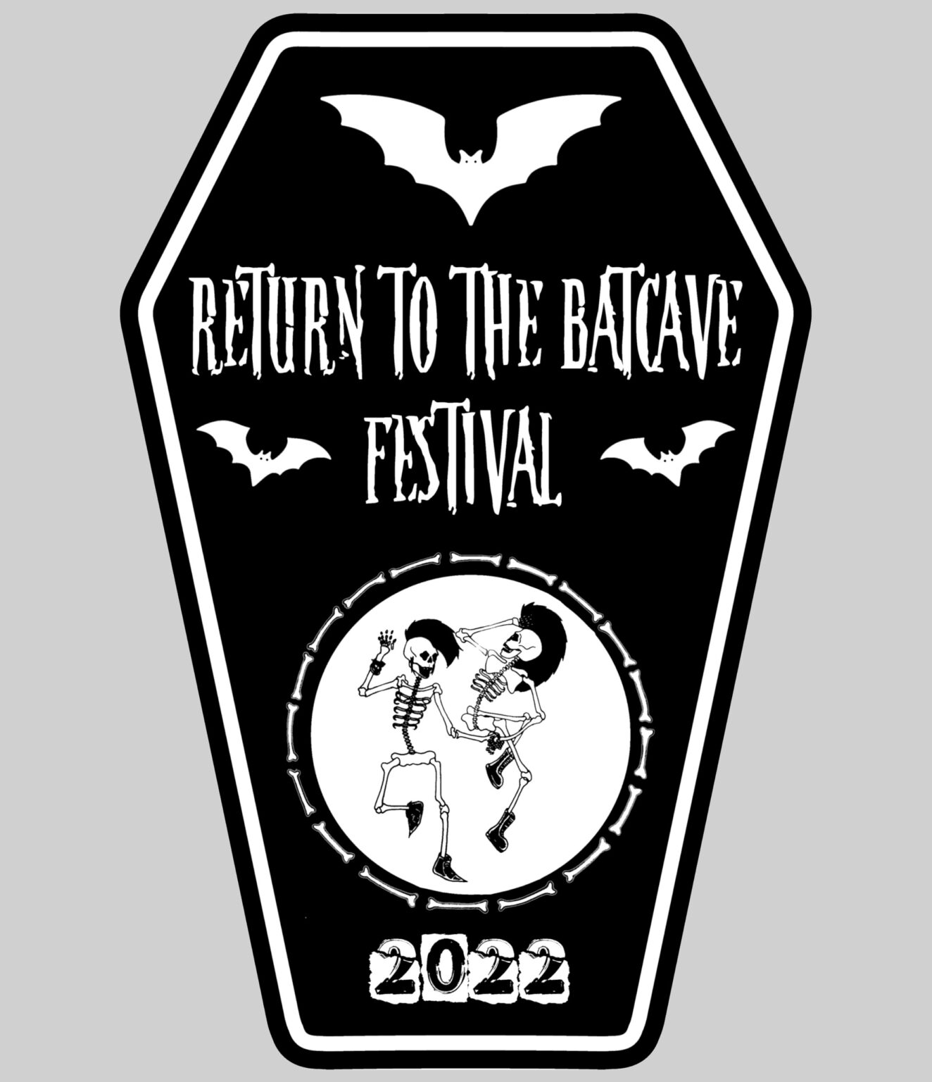 return-to-the-batcave-festival-2022-enamel-badge-bat-cave-productions